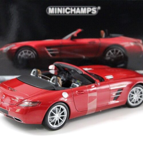 1:18 Minichamps Mercedes SLS AMG Roadster red 2011