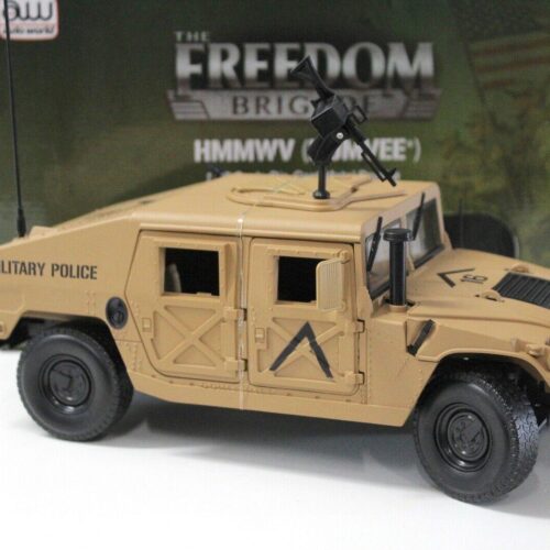 1:18 Auto World Hummer Humvee Military Police beige