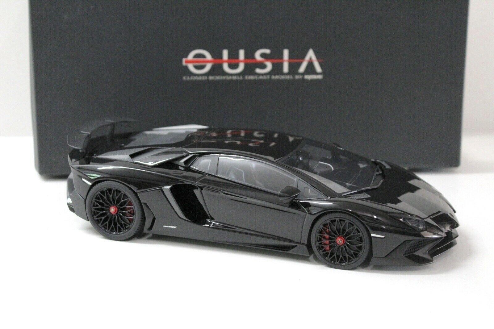 1:18 Kyosho Lamborghini Aventador SV LP750-4 black