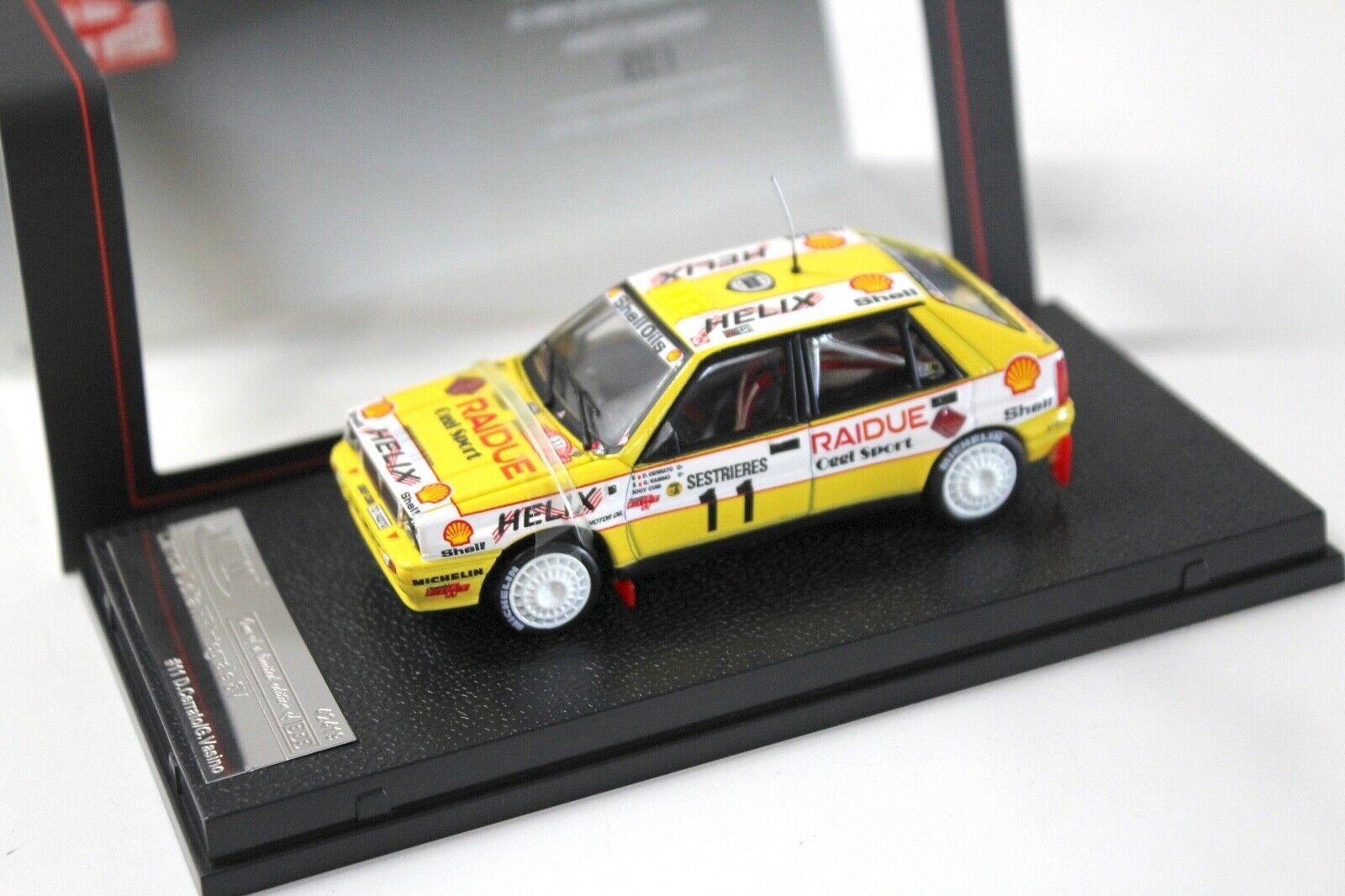 1:43 Vitesse Lancia Delta HF Integrale 16V Cerrato #11 yellow