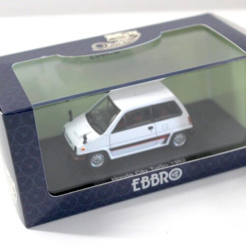 1:43 Ebbro Honda City Turbo 1982 white - Image 3