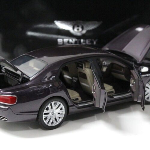 1:18 Kyosho Bentley Flying Spur W12 Damson DEALER VERSION