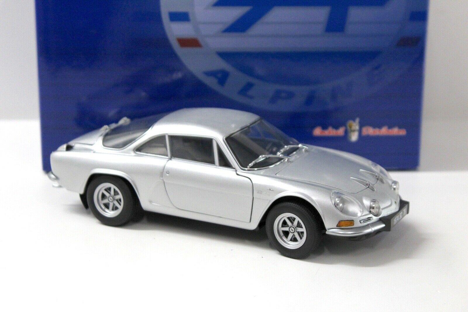 1:18 Kyosho Renault Alpine A110 1600SC silver DEALER VERSION
