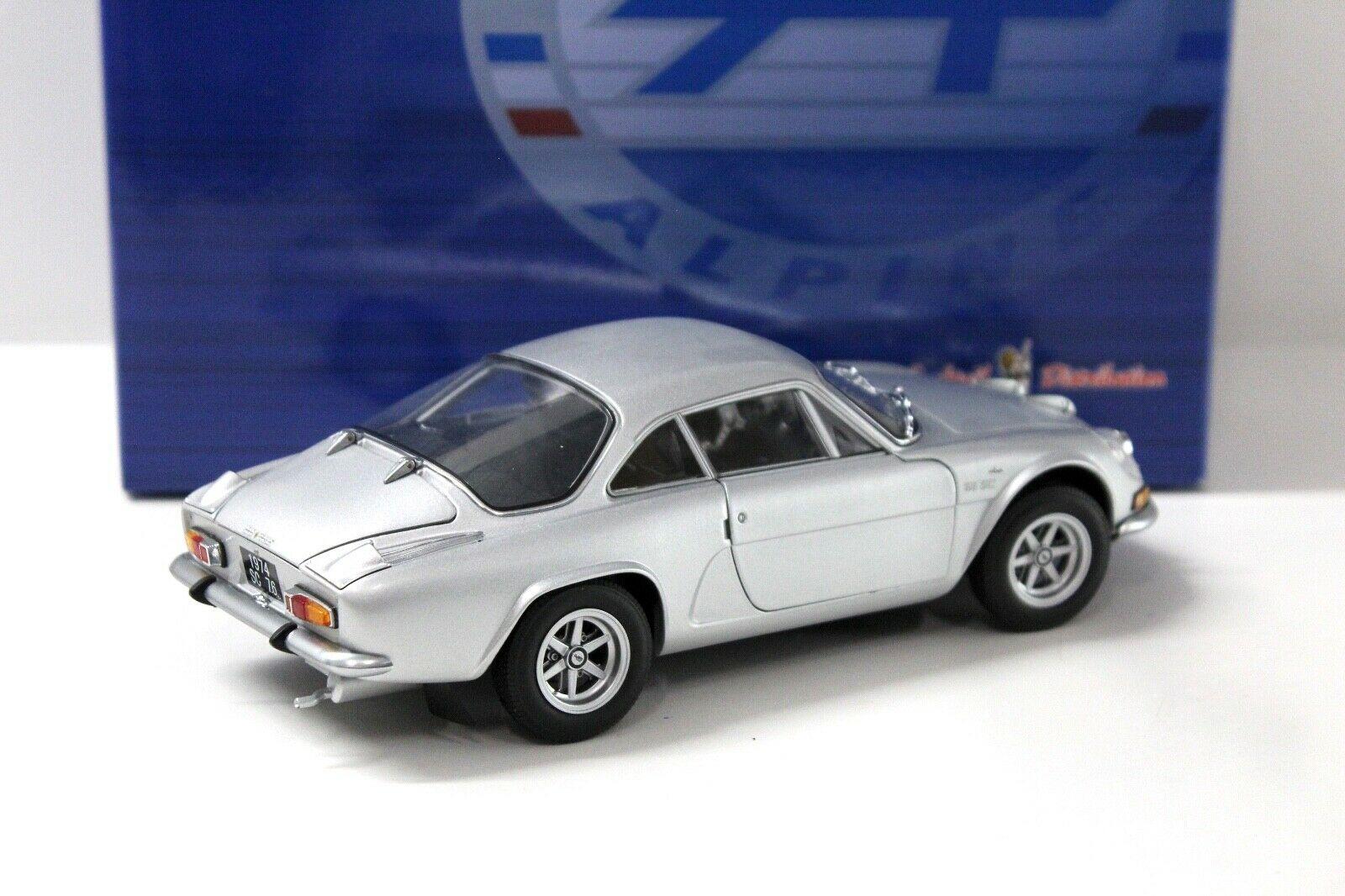 1:18 Kyosho Renault Alpine A110 1600SC silver DEALER VERSION
