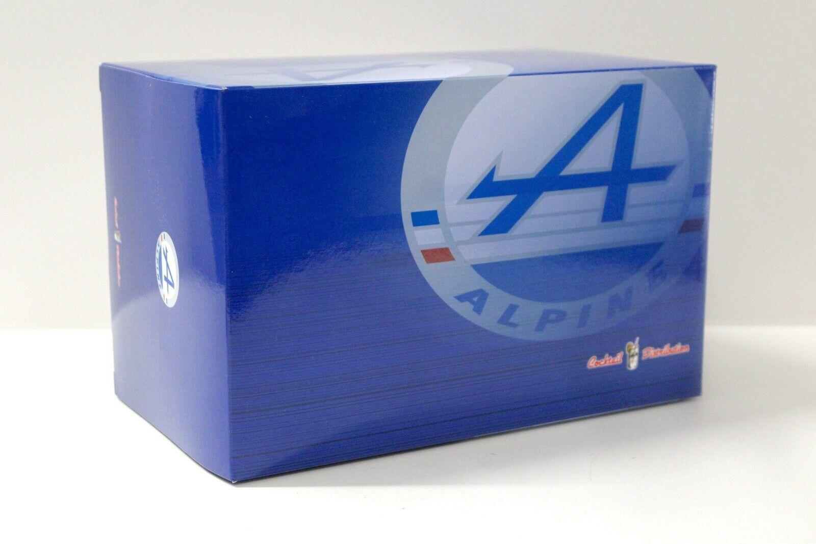 1:18 Kyosho Renault Alpine A110 1600SC silver DEALER VERSION