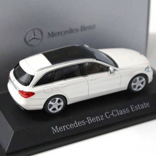 1:43 Norev Mercedes C-Klasse T-Modell Exclusive white DEALER VERSION