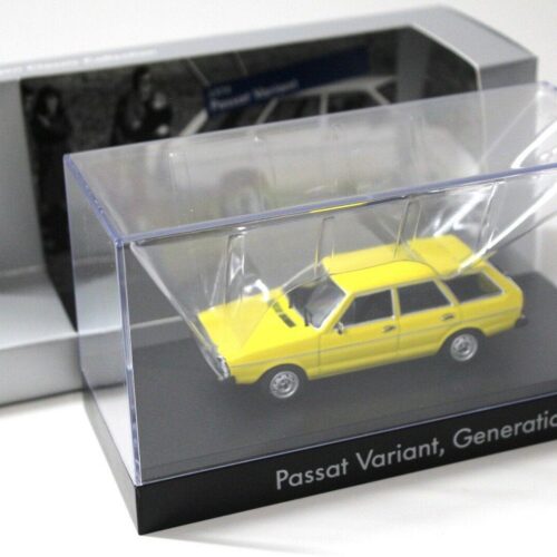 1:43 Minichamps VW Passat 1 Variant 1974 yellow DEALER VERSION
