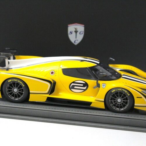 1:18 BBR Glickenhaus SCG 003C 85° Geneve Exhibition 2015 #2 yellow - Image 2