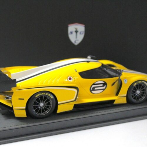 1:18 BBR Glickenhaus SCG 003C 85° Geneve Exhibition 2015 #2 yellow - Image 3