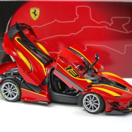 1:18 BBR Ferrari FXXK EVO #13 rosso corsa red/ yellow FULL OPENING