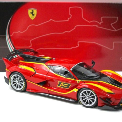 1:18 BBR Ferrari FXXK EVO #13 rosso corsa red/ yellow FULL OPENING
