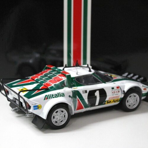 1:18 SunStar 1976 Lancia Stratos HF Safari Rally #1