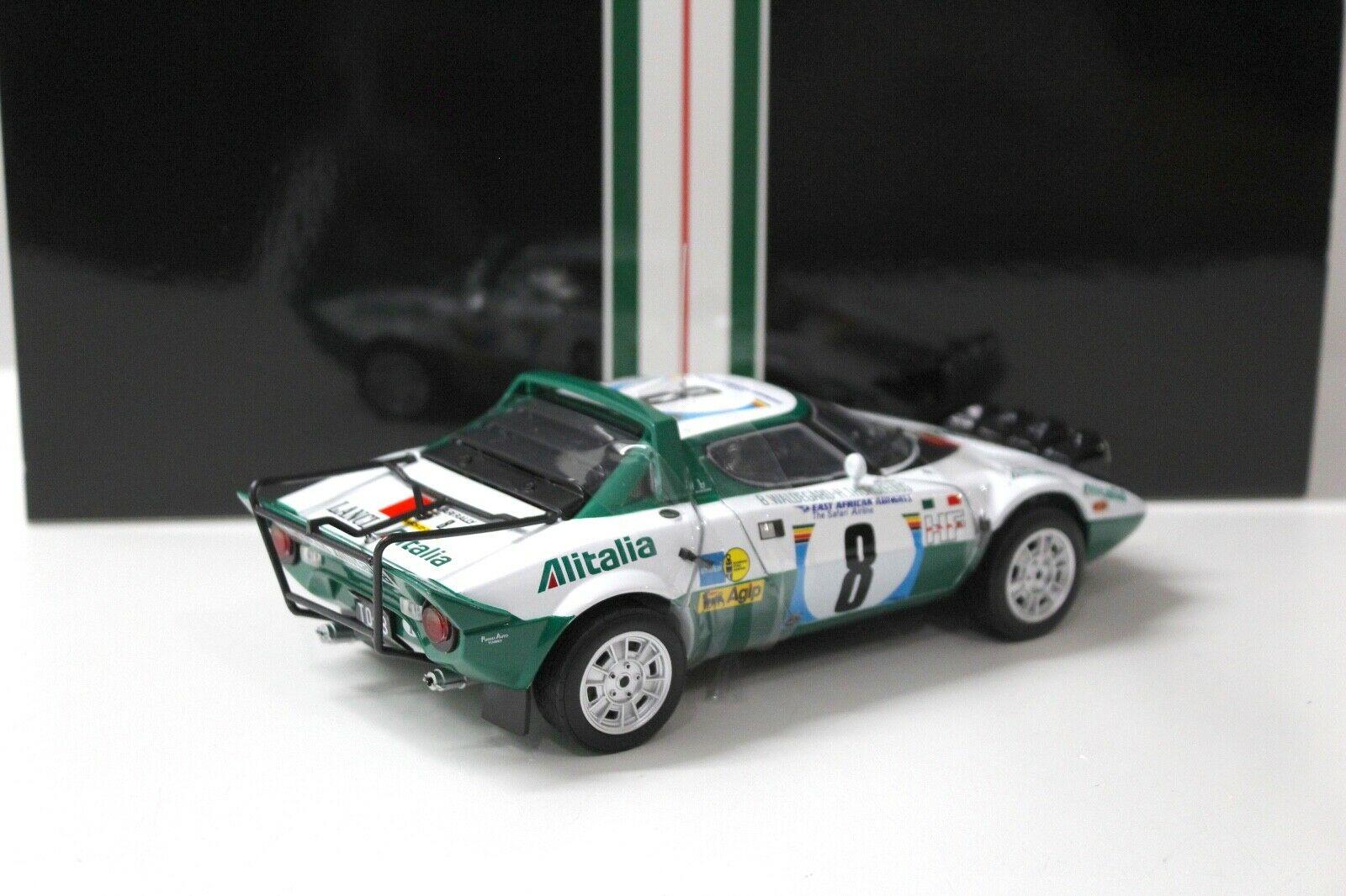 1:18 SunStar 1975 Lancia Stratos HF Rally 3rd Safari #8