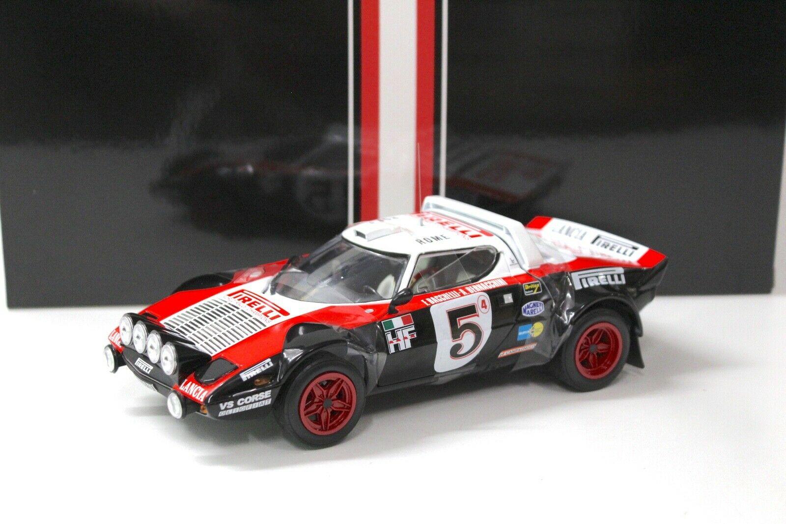 1:18 SunStar 1978 Lancia Stratos HF Rally Monte Carlo Bacchelli #5