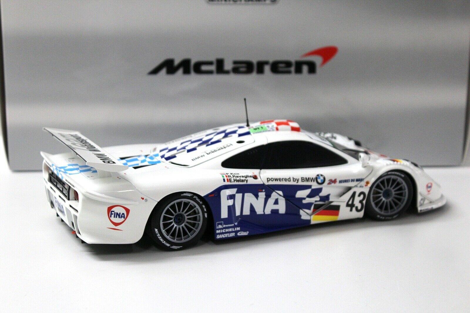 1:18 Minichamps McLaren F1 GTR #43 24h LeMans 1997 FINA