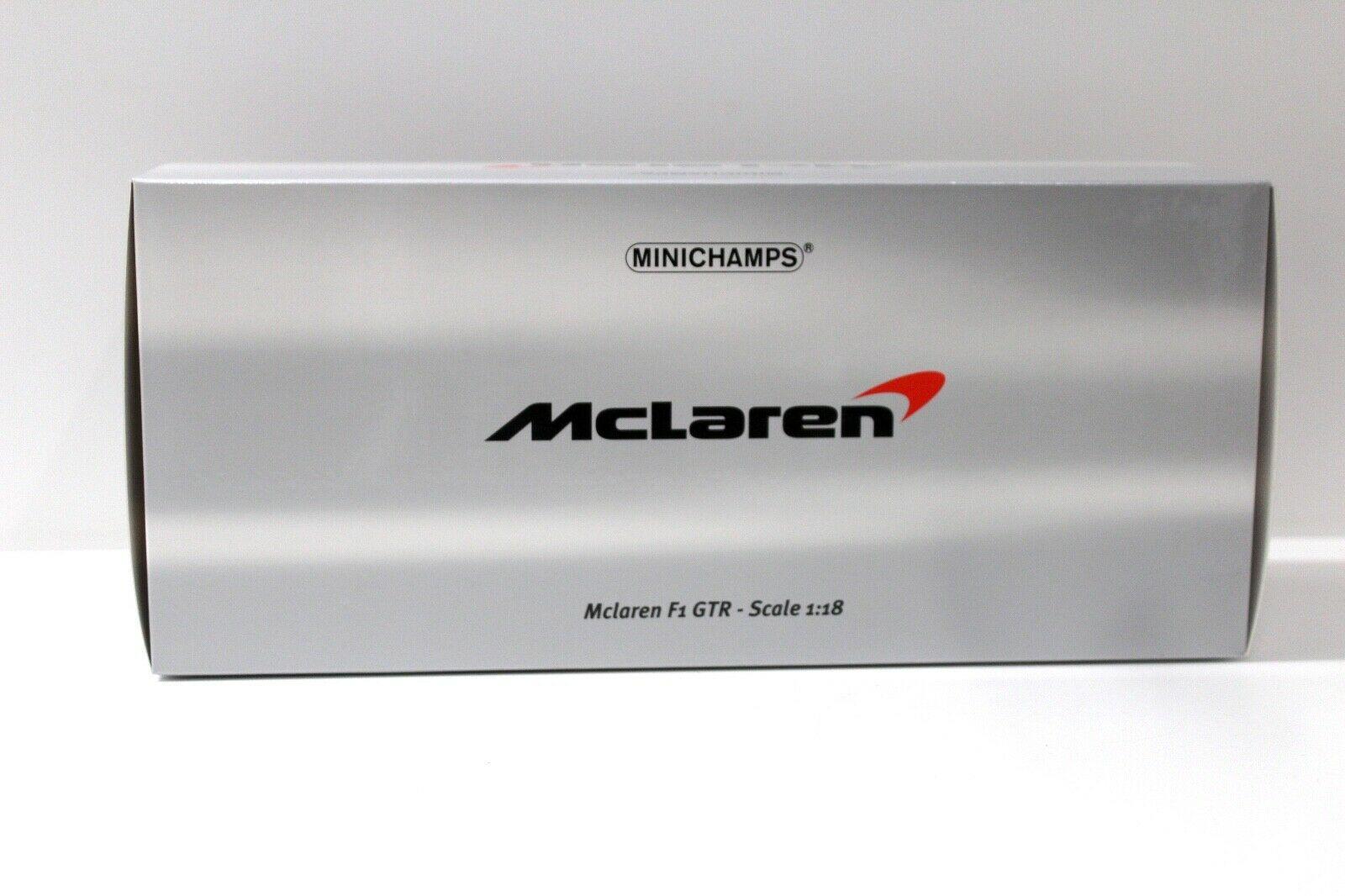 1:18 Minichamps McLaren F1 GTR #43 24h LeMans 1997 FINA