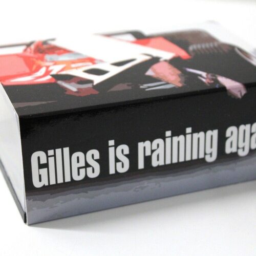 1:43 Brumm Ferrari 126 CK Turbo Montreal GP Gilles Crash