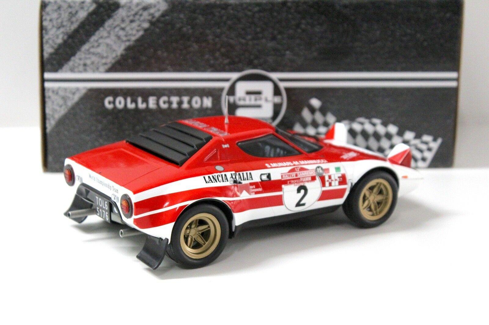 1:18 Triple9 Lancia Stratos HF #2 Rallye San Remo 1974 S.Munari