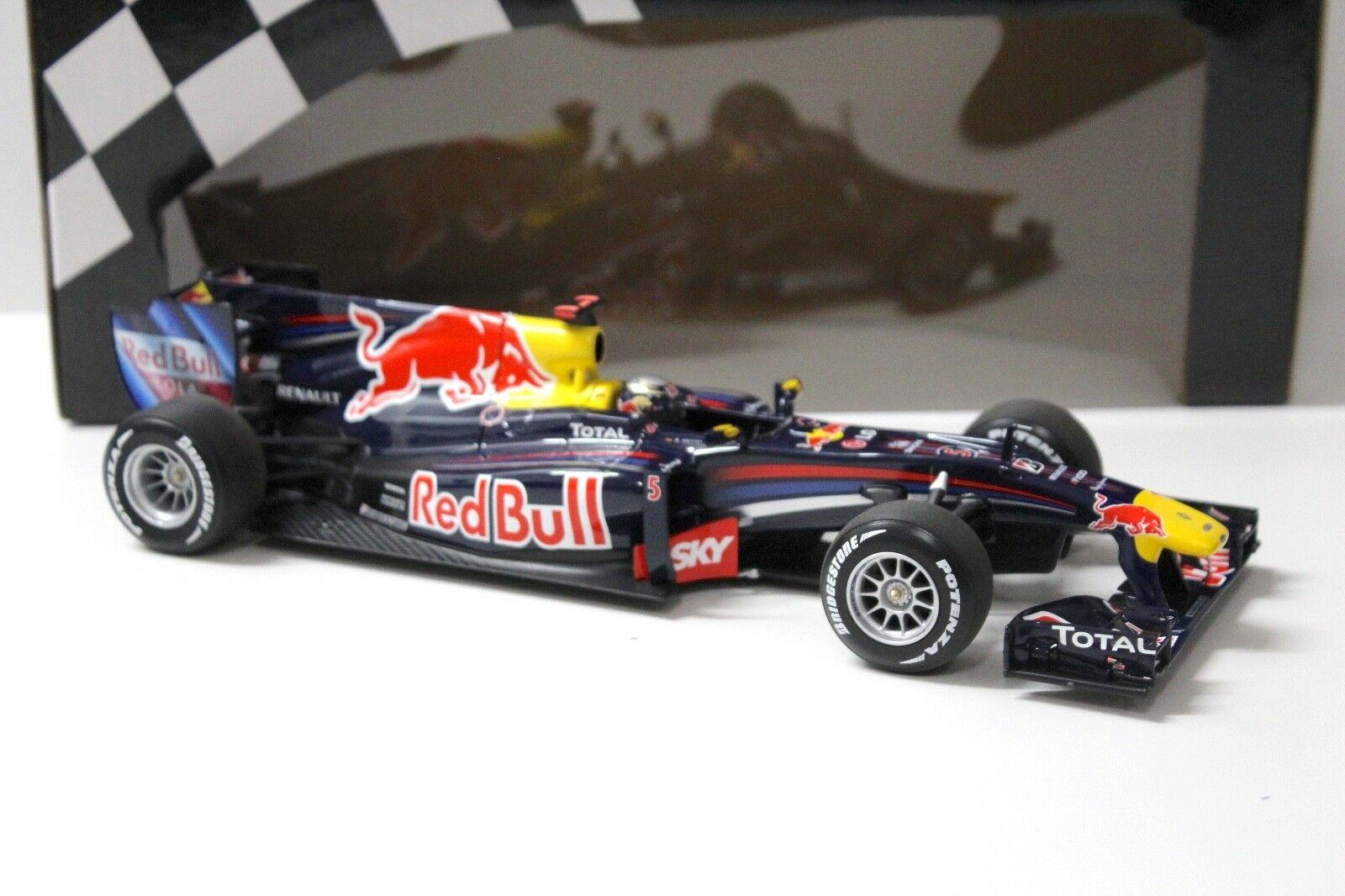 1:18 Minichamps Red Bull Racing RB6 F1 Vettel Brazil GP 2010