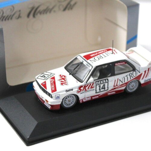 1:43 Minichamps BMW M3 E30 UNITRON #14 Kelleners