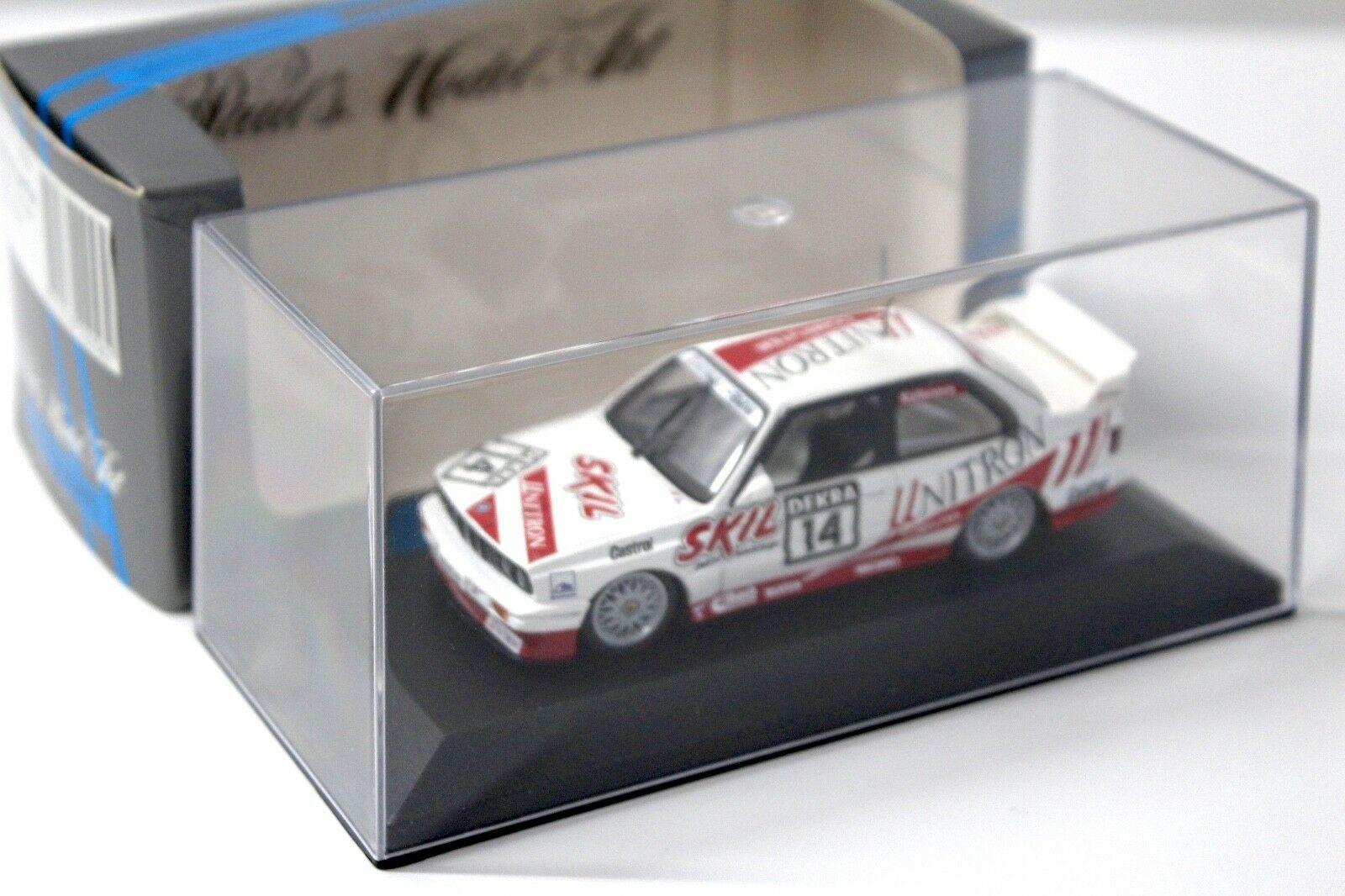 1:43 Minichamps BMW M3 E30 UNITRON #14 Kelleners