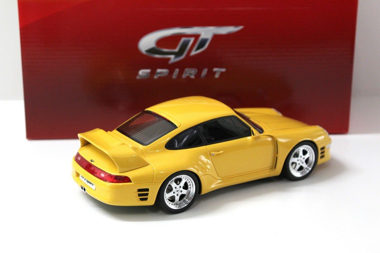 1:18 GT Spirit GT141 Porsche 993 RUF CTR2 Sport yellow