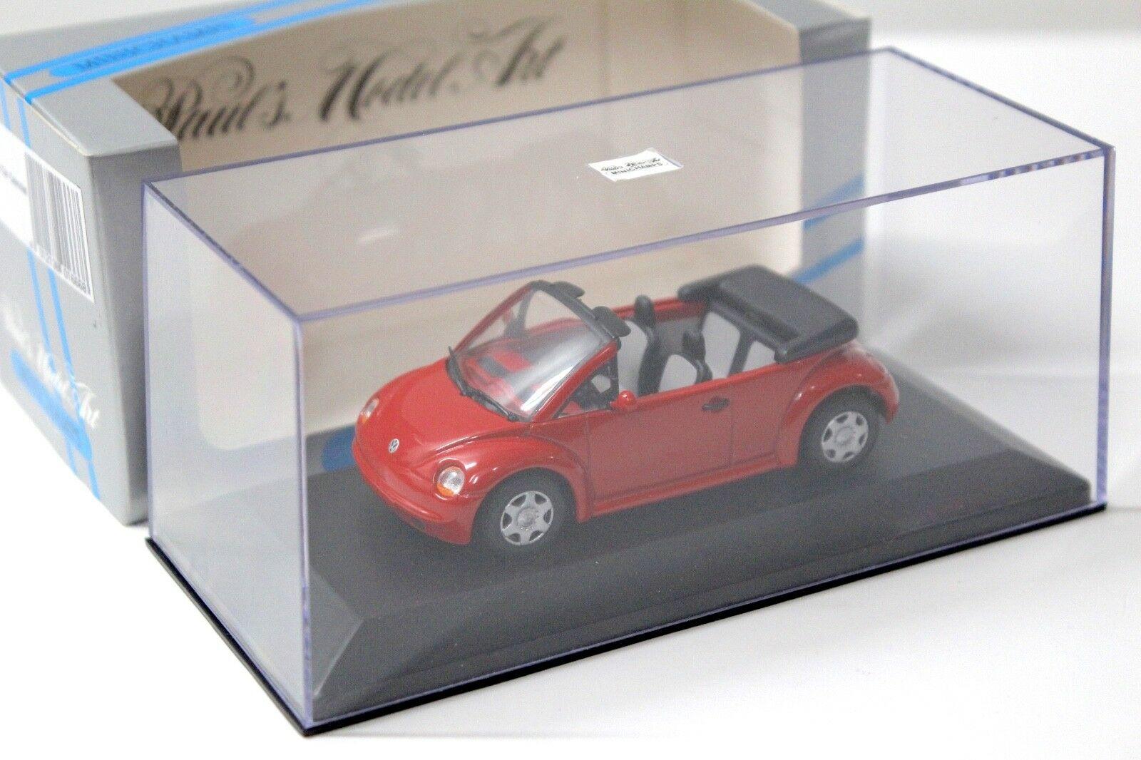 1:43 Minichamps VW Beetle Concept Cabriolet red