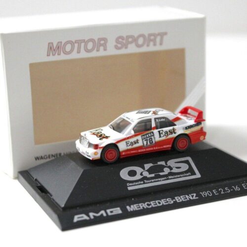 1:87 Herpa AMG Mercedes 190E 2.5-16V EVO II EAST Lohr #78