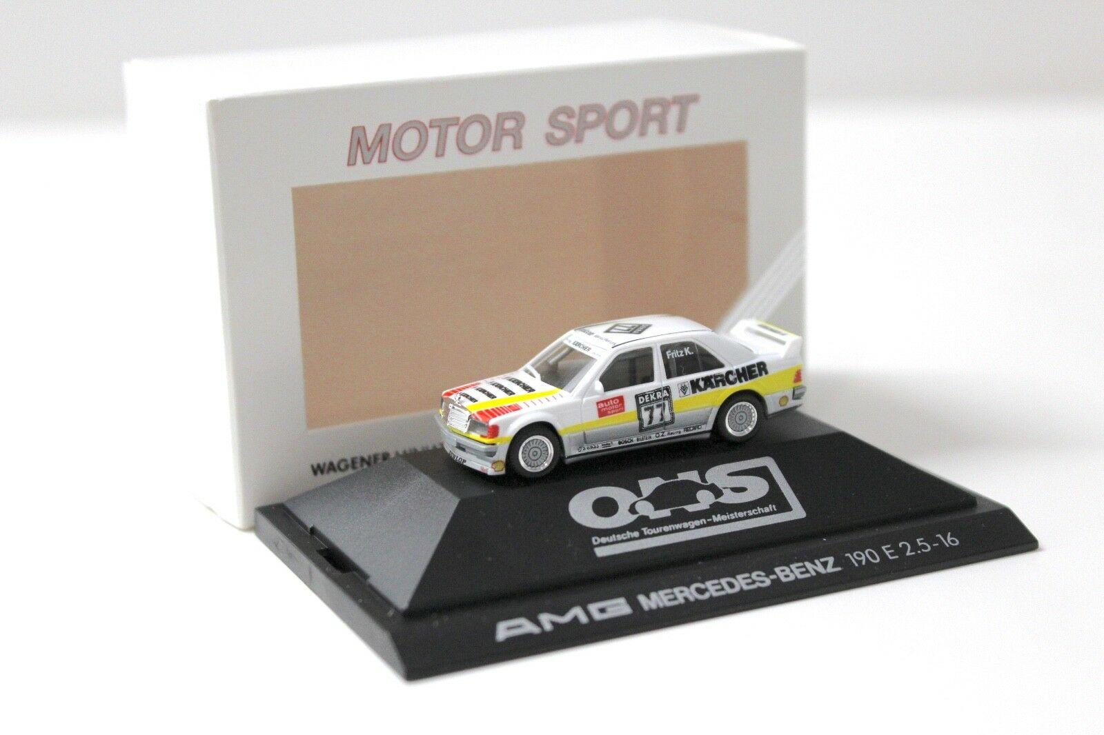 1:87 Herpa AMG Mercedes 190E 2.5-16 DTM Fritz K. #77