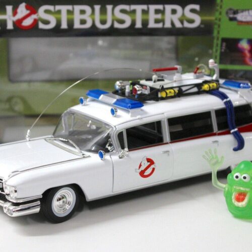 1:18 / 1:21 Auto World Cadillac Ghostbusters ECTO-1 white