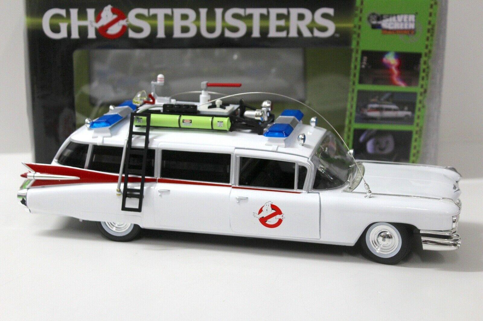 1:18 / 1:21 Auto World Cadillac Ghostbusters ECTO-1 white