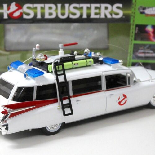 1:18 / 1:21 Auto World Cadillac Ghostbusters ECTO-1 white