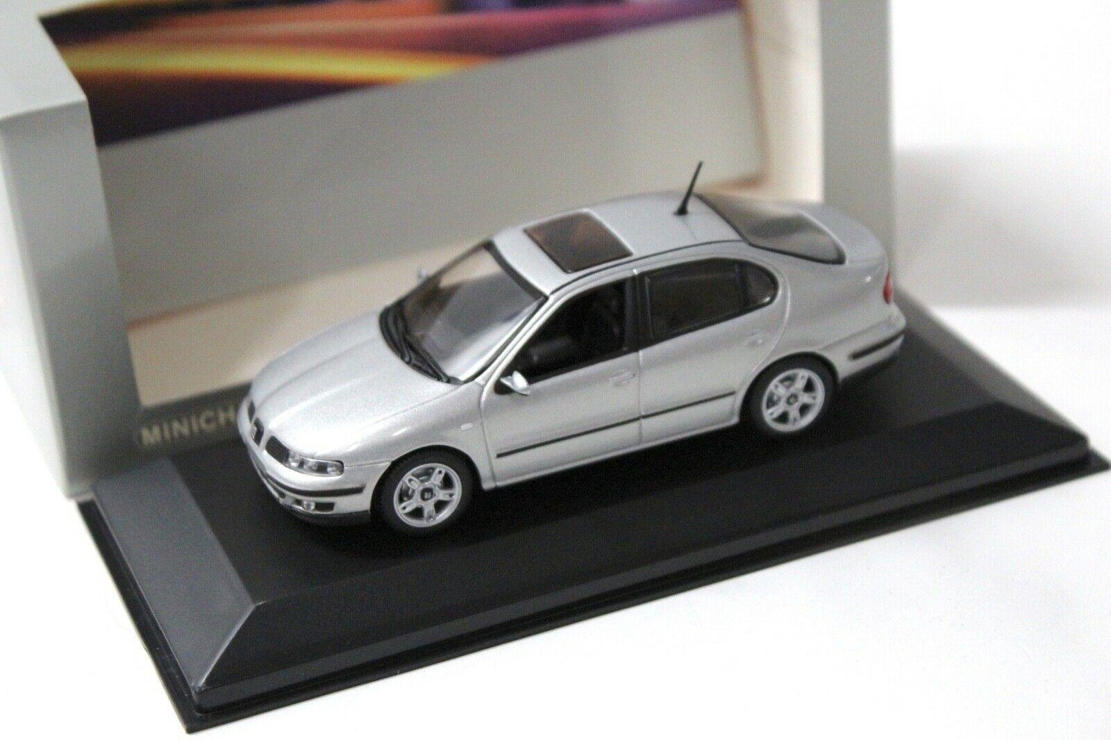 ID 40759 orig 1.jpg 1:43 Minichamps Seat Toledo 2 Sedan silver DEALER VERSION