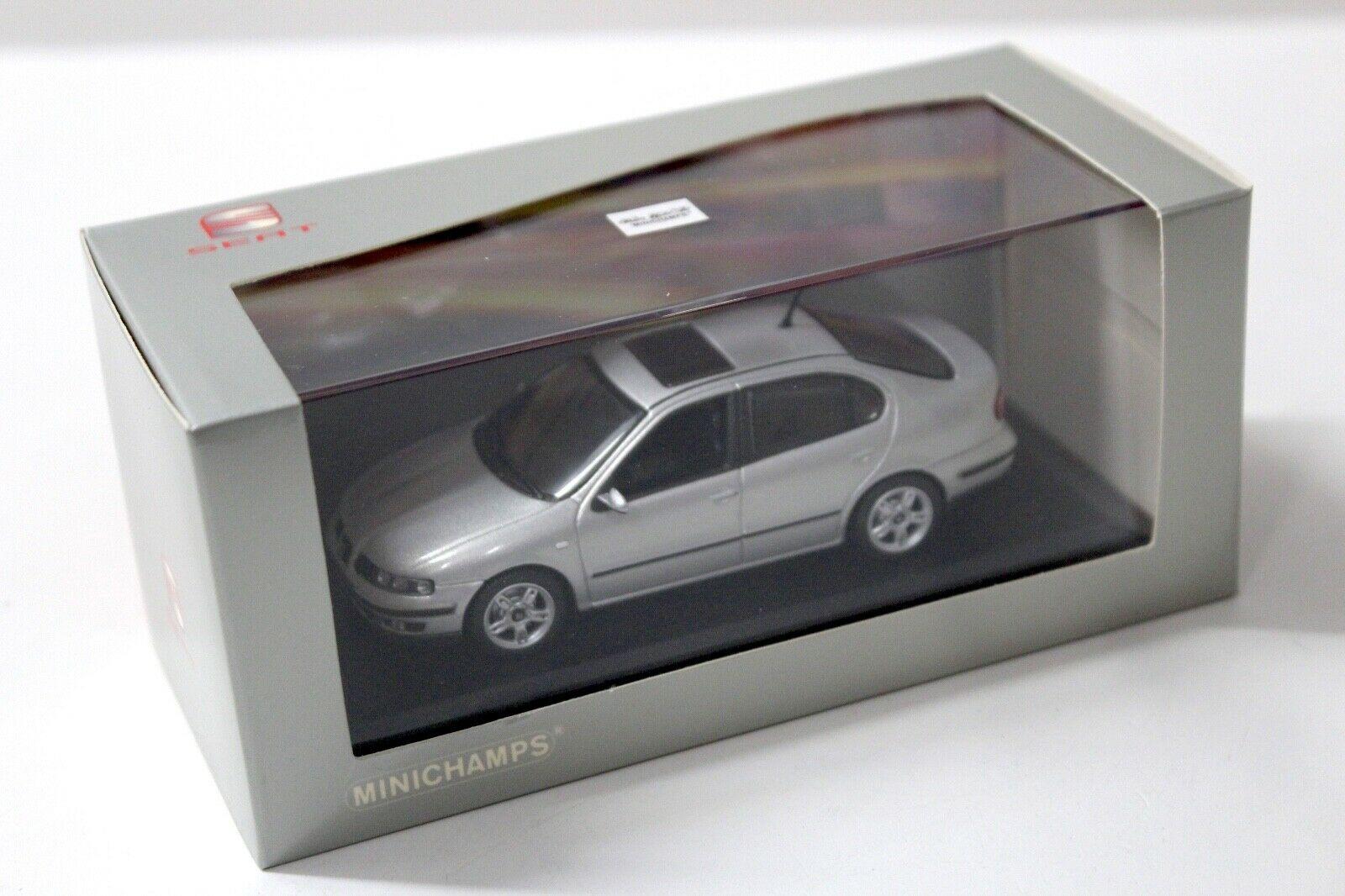 1:43 Minichamps Seat Toledo 2 Sedan silver DEALER VERSION