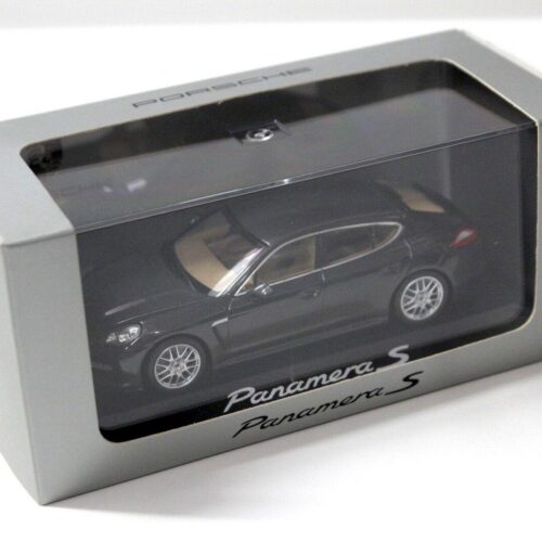 1:43 Minichamps Porsche Panamera S dark grey DEALER VERSION