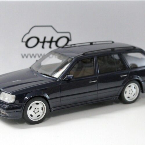 1:18 OTTO mobile OT753 Mercedes S124 AMG E36 T-Modell dark blue 1995