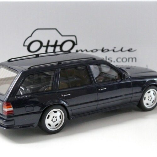 1:18 OTTO mobile OT753 Mercedes S124 AMG E36 Estate dark blue 1995 - Image 3
