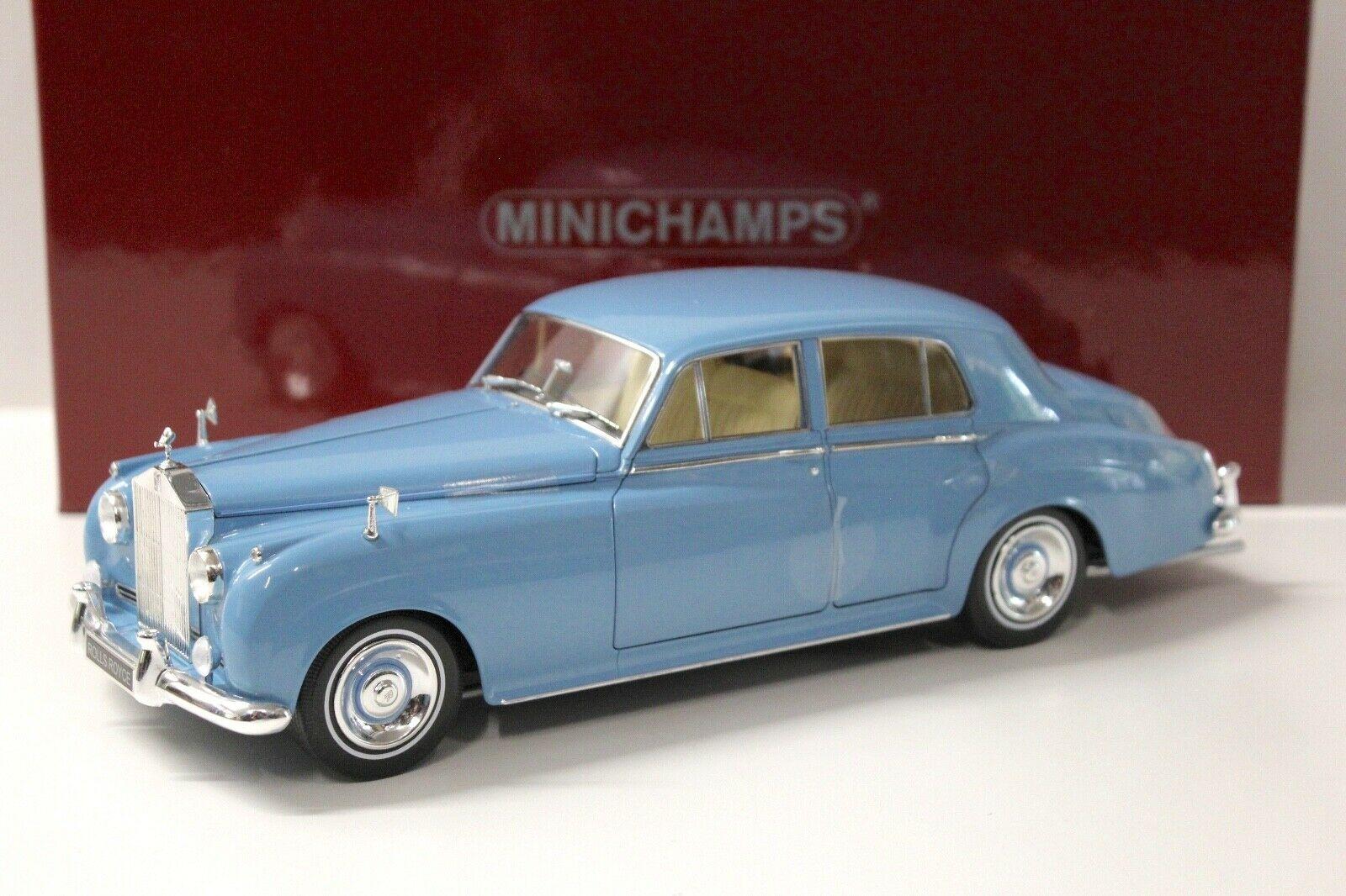 ID 40808 orig 1.jpg 1:18 Minichamps Rolls Royce Silver Cloud II Limousine 1960 blue