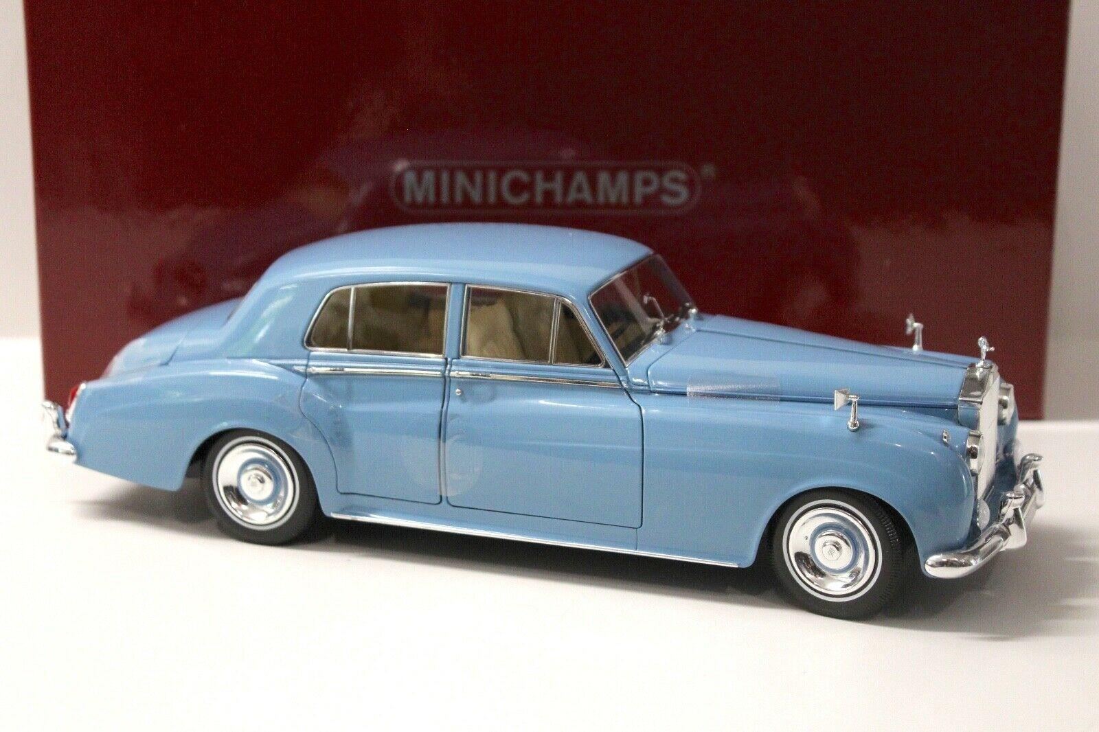 1:18 Minichamps Rolls Royce Silver Cloud II Limousine 1960 blue