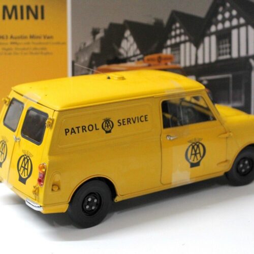 1:12 SunStar Austin Mini Van *PATROL SERVICE* 1963 yellow