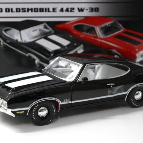 1:18 ACME Oldsmobile 442 W-30 Coupe black 1970
