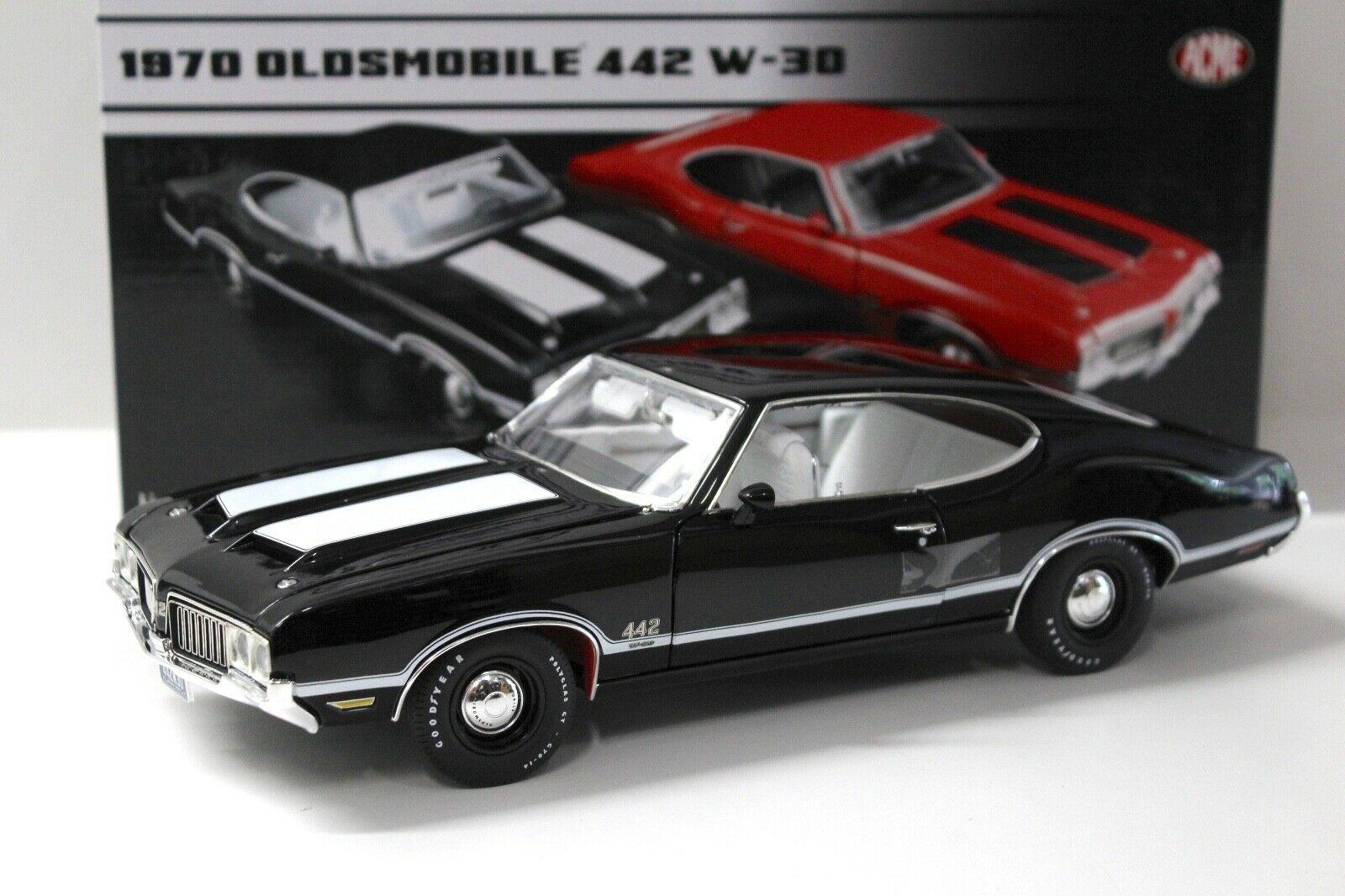 ID 40844 orig 1.jpg 1:18 ACME Oldsmobile 442 W-30 Coupe black 1970
