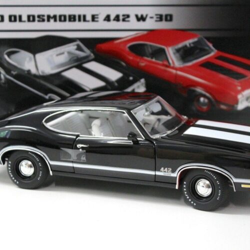1:18 ACME Oldsmobile 442 W-30 Coupe black 1970