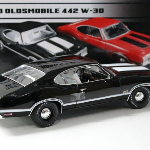 1:18 ACME Oldsmobile 442 W-30 Coupe black 1970