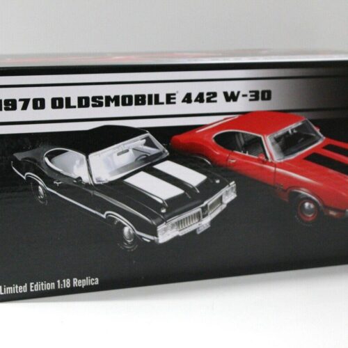 1:18 ACME Oldsmobile 442 W-30 Coupe black 1970