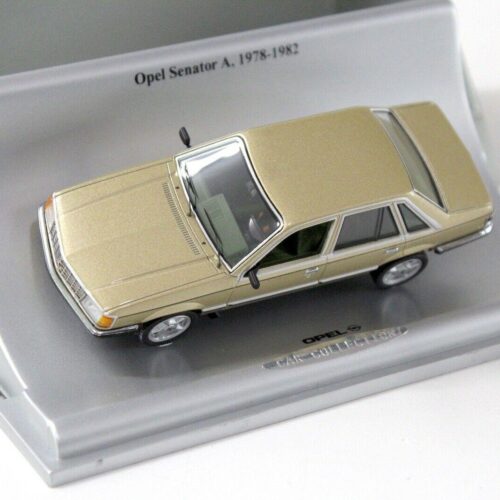 1:43 Schuco Opel Senator A Sedan gold Car Collection DEALER VERSION