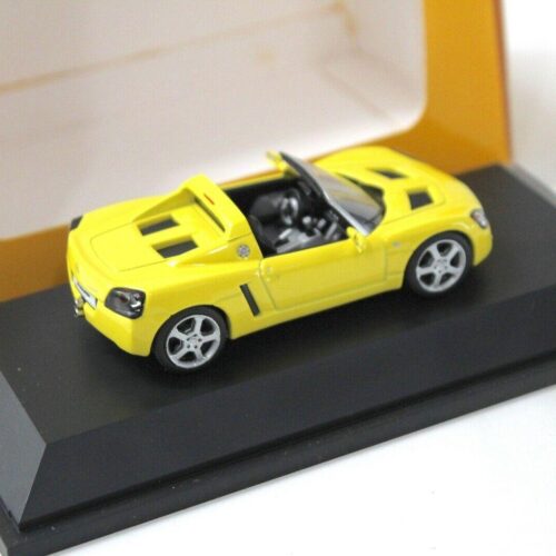 1:43 Schuco Opel Speedster yellow DEALER VERSION