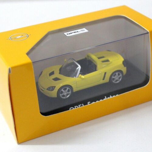 1:43 Schuco Opel Speedster yellow DEALER VERSION