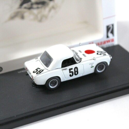 1:43 Ebbro Honda S800 Racing 1967 Nürburgring 500km white #58