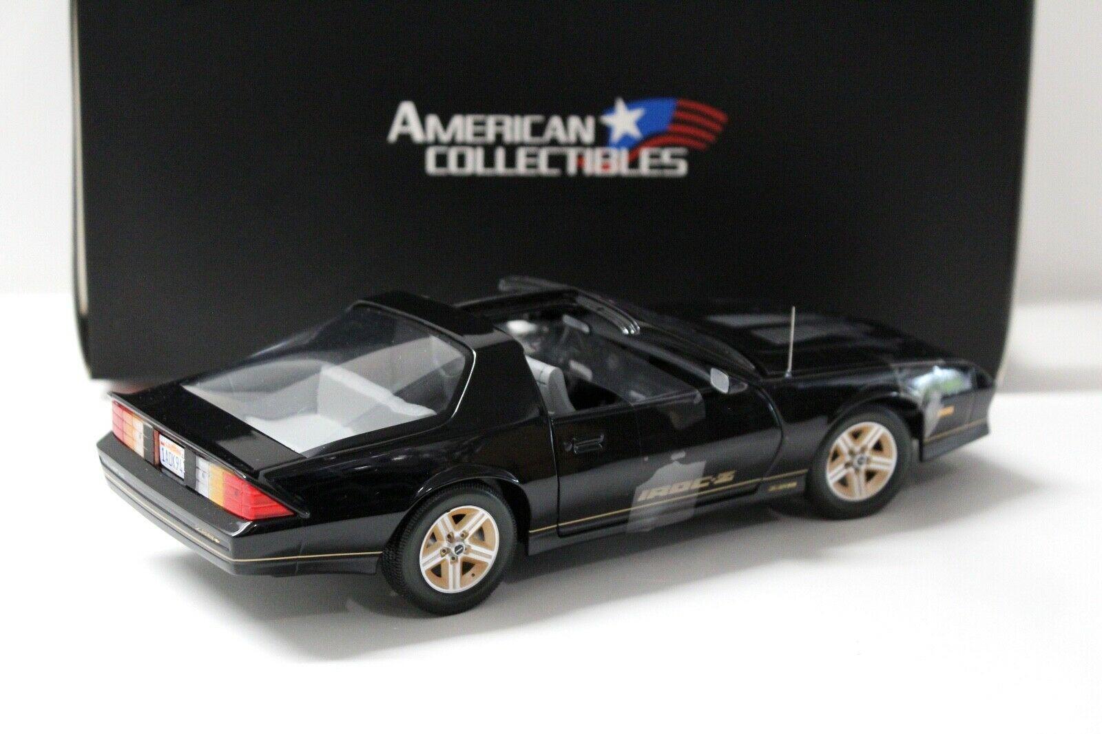 1:18 Sun Star 1985 Chevrolet Camaro IROC-Z black